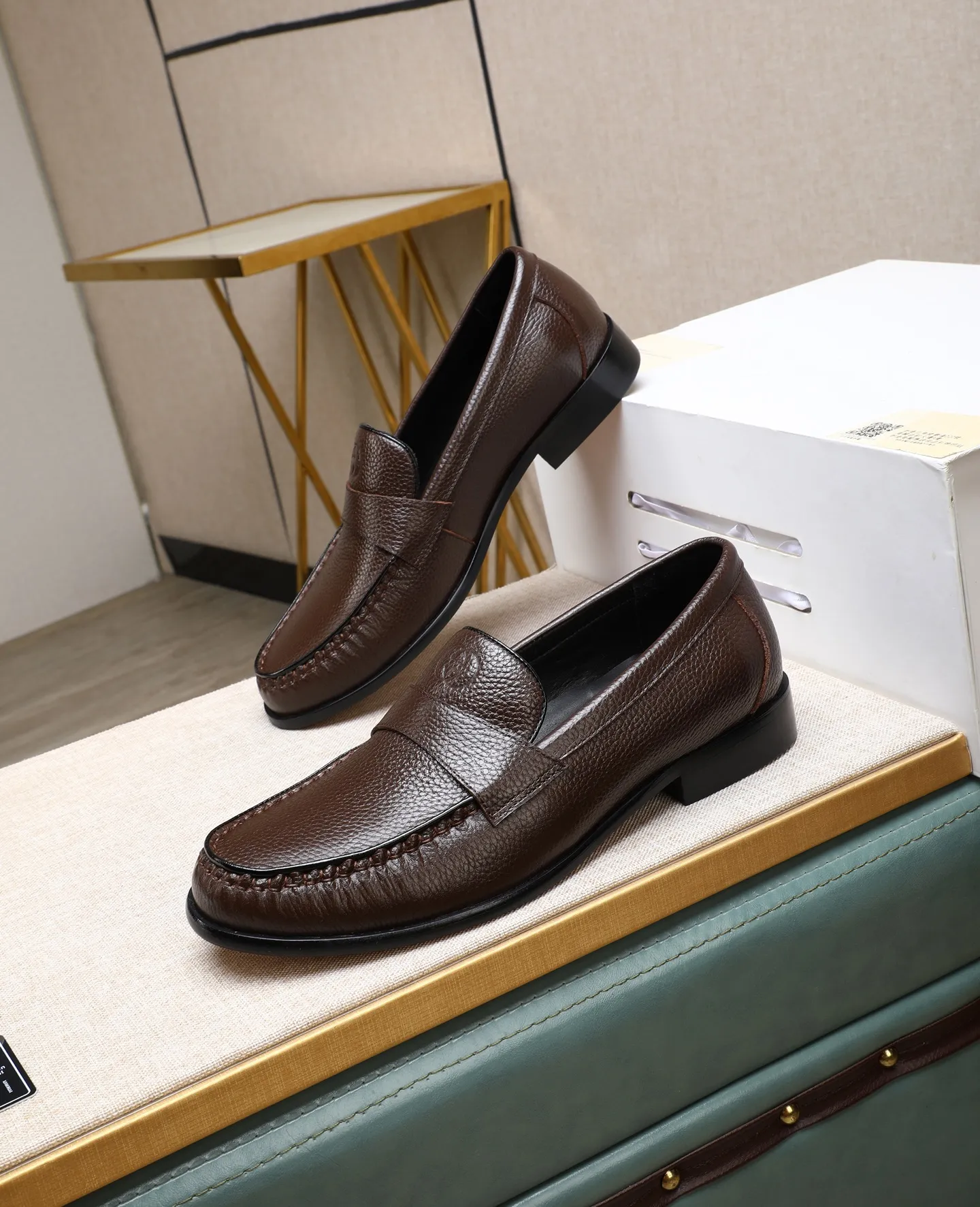 Men's shoes 💰500📛📛Original (water-dyed cow lining) GUCCI official website formal shoes🌀 Italian🇮🇹imported cowhide➕Top imported water-dyed cowhide lining💋Finely handmade Original bottom, the real thing looks better when photographed in person Standard size 38-44 (45 46 custom-made)